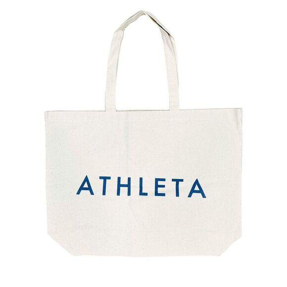Athleta Canvas Tote Bag - 15” x 14.5” x 5” - Picture 1 of 3